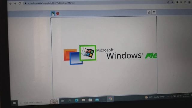 Windows Me animation on Scratch смотреть онлайн