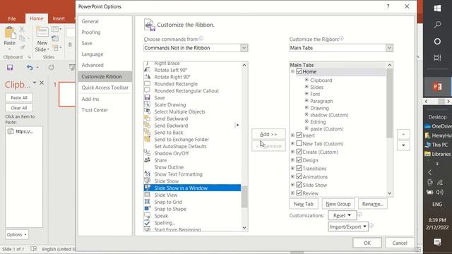 How to add some new commands in PowerPoint 2016 смотреть онлайн