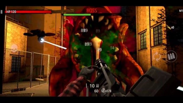 Zombie Hunter D-Day - BOSS Mode - Android Gameplay Walkthrough