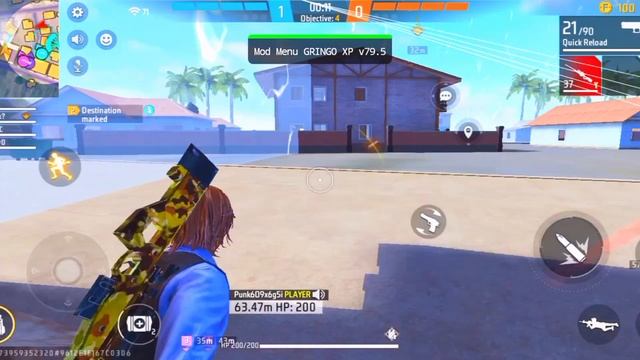 GRINGO XP V79.5 APK ± OBB DOWNLOAD LINK 🖇️ gringo xp V79.5 mod menu #ffhack🥵#gringoxphack #freefire смотреть онлайн