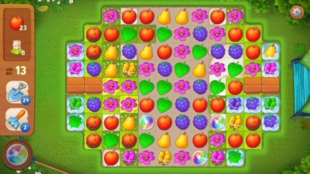 GARDENSCAPES Gameplay - Level 2213 (iOS, Android) смотреть онлайн