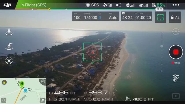 DJI Mavic Pro screen video смотреть онлайн
