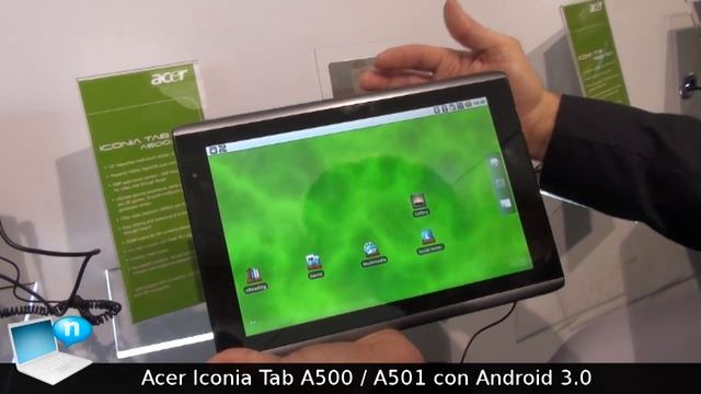 Acer Iconia Tab A500 / A501 con Android 3.0 смотреть онлайн
