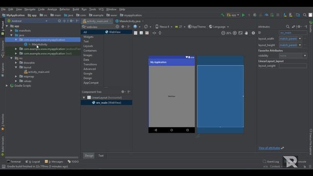 WebView Android Studio - Colocar WebView en APP con Android Studio смотреть онлайн