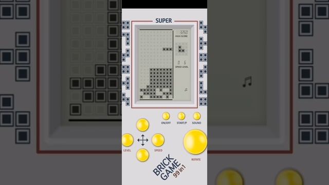 Brick game Simulator game on android смотреть онлайн