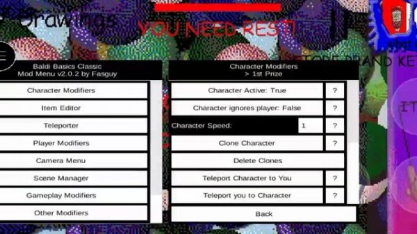 Garrett Funny Animal Game Android (Baldi's Basics Mods)