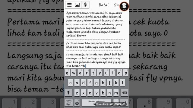 "CARA SETING TELKOMSEL POLOSAN SUPORT YOUTUBE TAPI BUKAN YOUTUBE LITE MELAINKAN YOUTUNE BIASA ?" смотреть онлайн