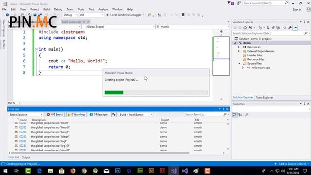 how to fix visual studio Failed to build/create/load C++ project || visual studio window sdk error смотреть онлайн