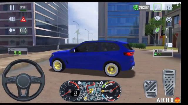 The Blue BMW Car BMW X5 | BMW X7 | BMW M2 | BMW X4 Next Taxi Sim 2022 Evo Gameplay Android Part 1 смотреть онлайн