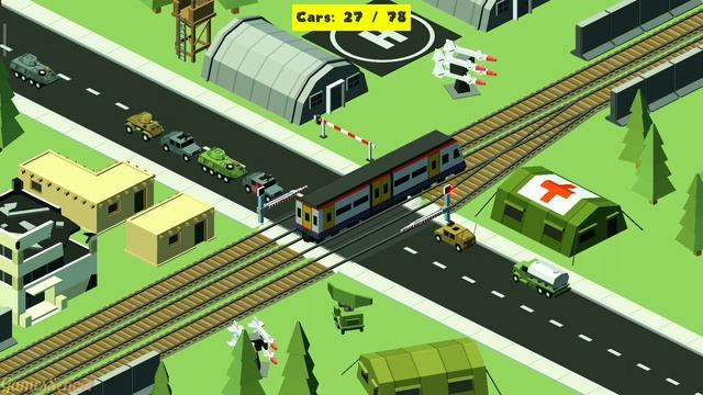 Army Vehicles Train Track Crossing - Railroad Crossing Pro - Android Gameplay #000000126 смотреть онлайн