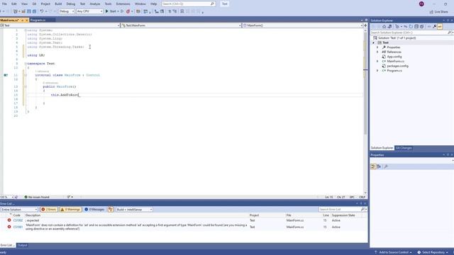 Create and run LXUI.NET application in Visual Studio 2022 (Windows 10) смотреть онлайн