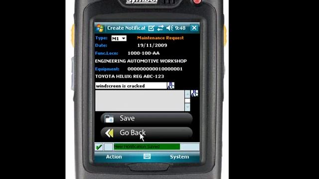 Plant Maintenance on Windows Mobile (Motorola MC75 Device) Pt 2 смотреть онлайн
