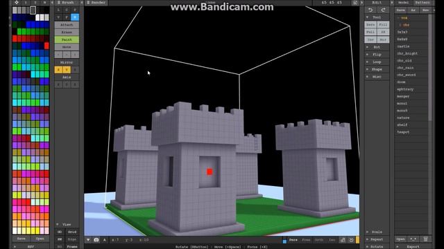 How to create 3D #pixelart castle? смотреть онлайн