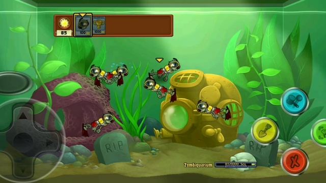 Pvz Android Tv (Xbox Android) Viendo Las Estrellas-Zombiquarium-Bezombied Twist смотреть онлайн