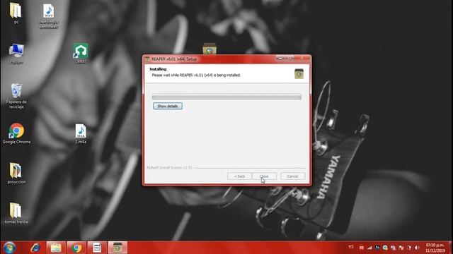 Como Descargar REAPER Ultima Versión 2019-2020 ( windows 7-10 de 64 bits-32 bits -produccion musica смотреть онлайн