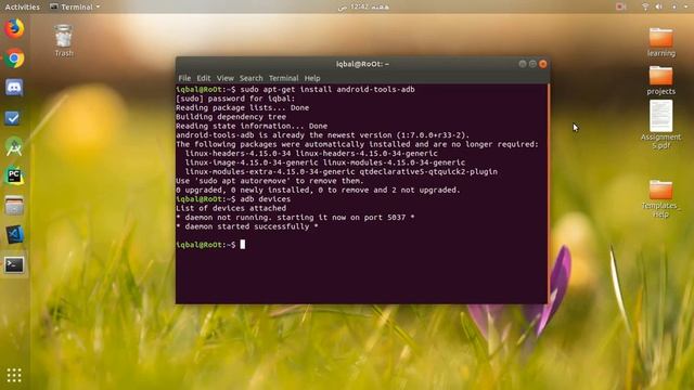 Mirror Android Device Screen to Your Ubuntu Linux 18.04 LTS Desktop with ADB Connection In Hindi смотреть онлайн