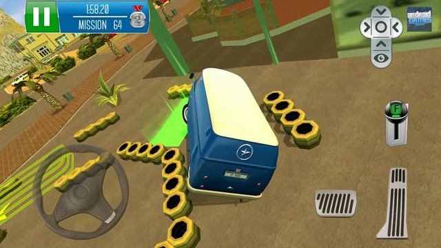 Green SUV, Bus & Truck Driving - Mountain Roads Simulator #13 - Android Gameplay смотреть онлайн