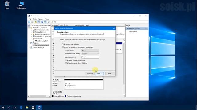 Windows 10: Tworzenie woluminu dublowanego RAID 1 (ang. mirrored volume). смотреть онлайн
