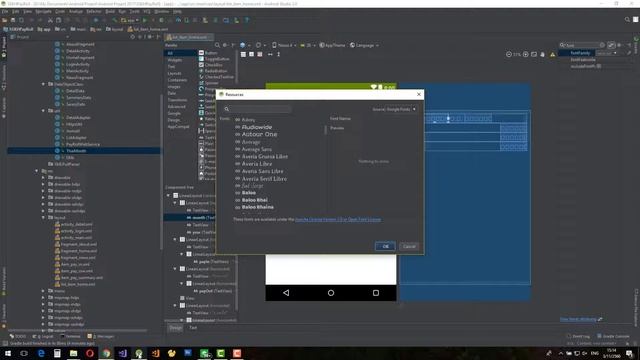how to custom font in android studio เปลี่ยน font ใน android Studio แบบง่ายๆ Easy смотреть онлайн