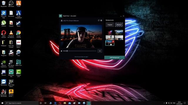 StreamLabs OBS Virtual Background&Blur Background  (NO GREENSCREEN)