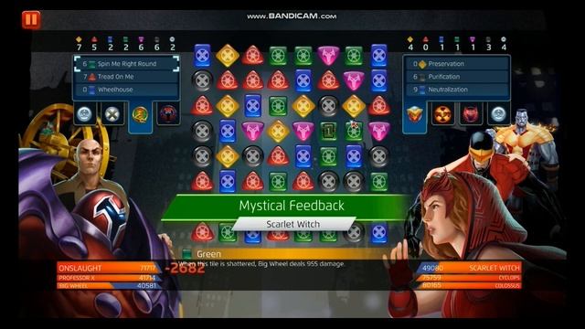 Marvel Puzzle Quest (MPQ) 5* Big Wheel Various matches смотреть онлайн