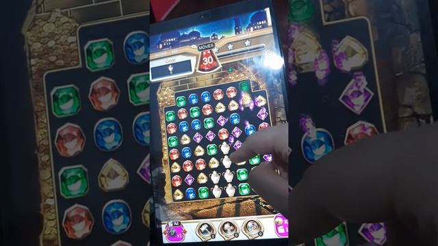 Jewels Magic Lamp : Match 3 Puzzle Game Gameplay On Android смотреть онлайн
