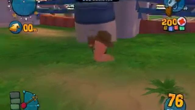 WORMS 4 MAYHEM El mejor truco! смотреть онлайн