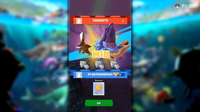 Hungry Shark Heroes Gameplay HD (Android) Shark Skirmish and Breeding New Shark! смотреть онлайн