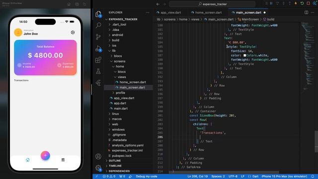 💰📱 Expense Tracker App #1 • Flutter • Firebase • Bloc смотреть онлайн