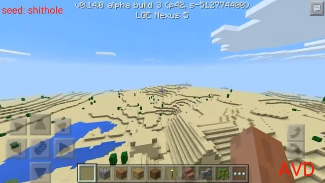 MCPE SEED:1 village, 2 temples, 1 zombie spawner! смотреть онлайн