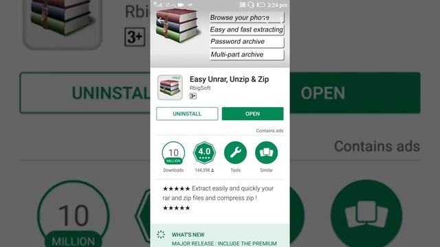 how to extract UnRar, Unzip File on android mobile Hindi смотреть онлайн