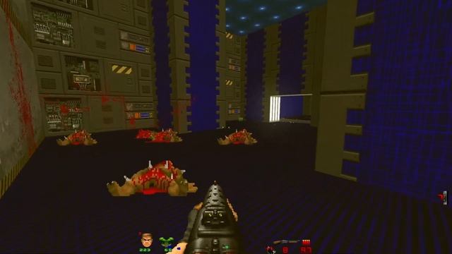 Brutal Doom E2M4, 100% secrets [HD Textures zdoom dhtp, DoomMetal, Tomtefars Extension] смотреть онлайн