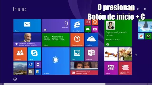 Como hacer transparente el menú de inicio de Windows 8.1 смотреть онлайн
