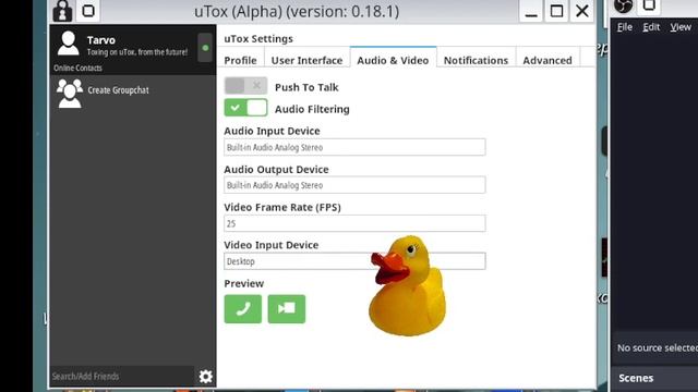 Using uTox, open source alternative to Zoom and Skype смотреть онлайн