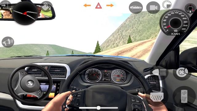 Suzuki Brezza Vehicles Simulator 3D #4 Gadi Game Android - Realistic Car Game смотреть онлайн