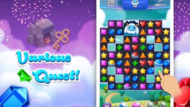 Jewel Match King: Quest смотреть онлайн