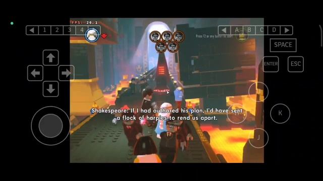 Test Lego The Movie Videogame PLAYABLE 30 FPS!! - Winlator Android смотреть онлайн