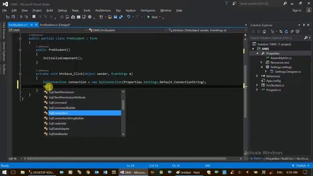 Windows Desktop Application using C# Part 4 смотреть онлайн