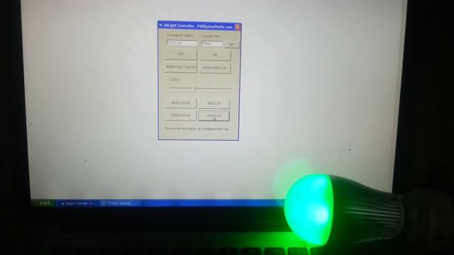 Control MiLight WiFi bulbs from Windows смотреть онлайн