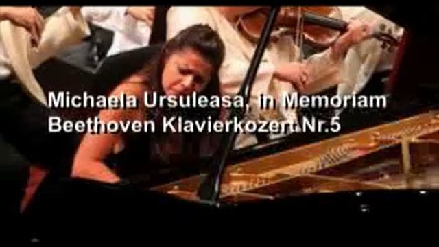 Michaela Ursuleasa, Beethoven Klavierkonzert Nr. 5, Allegro. Conductor, Elio Boncompagni смотреть онлайн