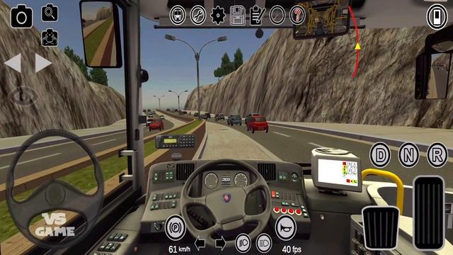 Scania Articulated Bus Driving In Heavy Traffic🚍| Proton Bus Simulator 2020 Android Gameplay смотреть онлайн