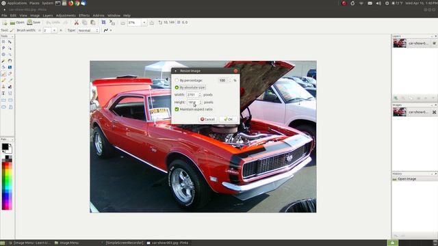 Pinta: Image Menu смотреть онлайн