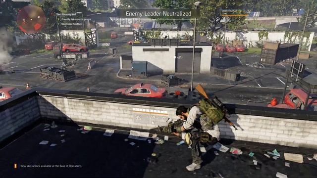 Taxi Graveyard | Outcasts | Control Point 19 | THE DIVISION 2 смотреть онлайн