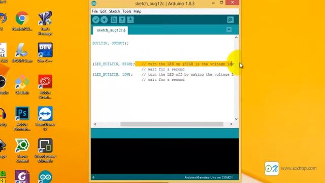 การติดตั้ง Arduino IDE และทดสอบโปรแกรมแรก "Blink" смотреть онлайн