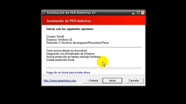 Instalación de Per Antivirus смотреть онлайн
