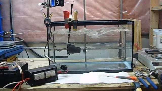 ROV Thruster Testing смотреть онлайн