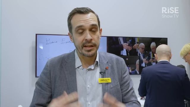 ISE 2023 | Jabra Booth Product Showcase | Jabra announces first Android based collaboration bar смотреть онлайн