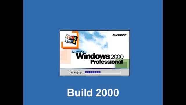 Windows 2000 Beta 3 Startup and Shutdown Sounds смотреть онлайн