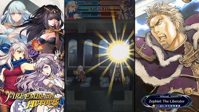 [Android] Fire Emblem: Heroes ♦ Infernal ~ Zephiel: The Liberator смотреть онлайн