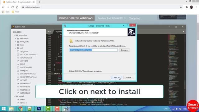 How to download and install Sublime Text Editor on Windows 10, 8.1, 7 // Smart Enough смотреть онлайн